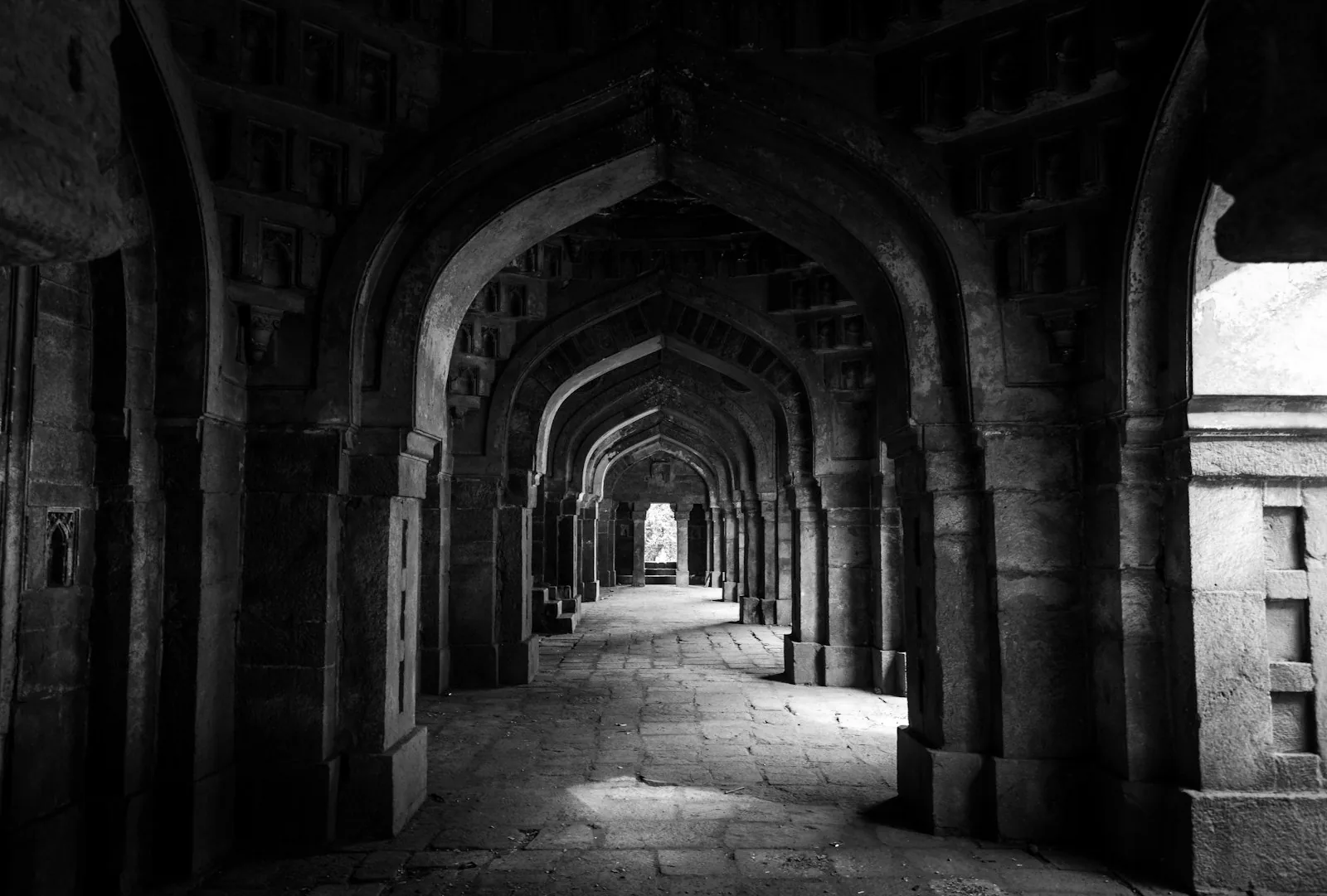 Atmospheric architectural detail